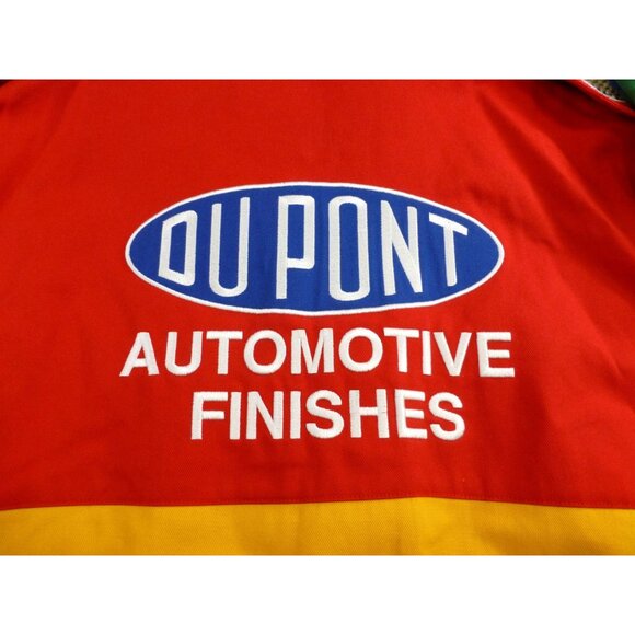 Jeff Gordon 24 DuPont Racing Jacket XL Chase Authentics 100% Cotton NASCAR Red/M - Picture 16 of 16